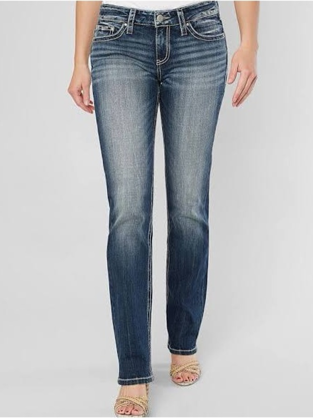 Daytrip Virgo Straight Denim Blue Jeans Women’s 29R
